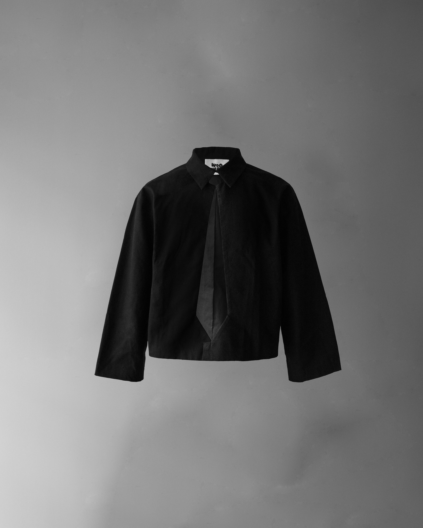 Necktie Cutout Jacket (made-to-order)