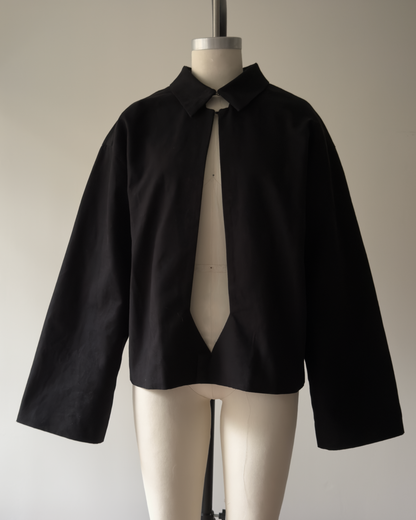 Necktie Cutout Jacket (made-to-order)
